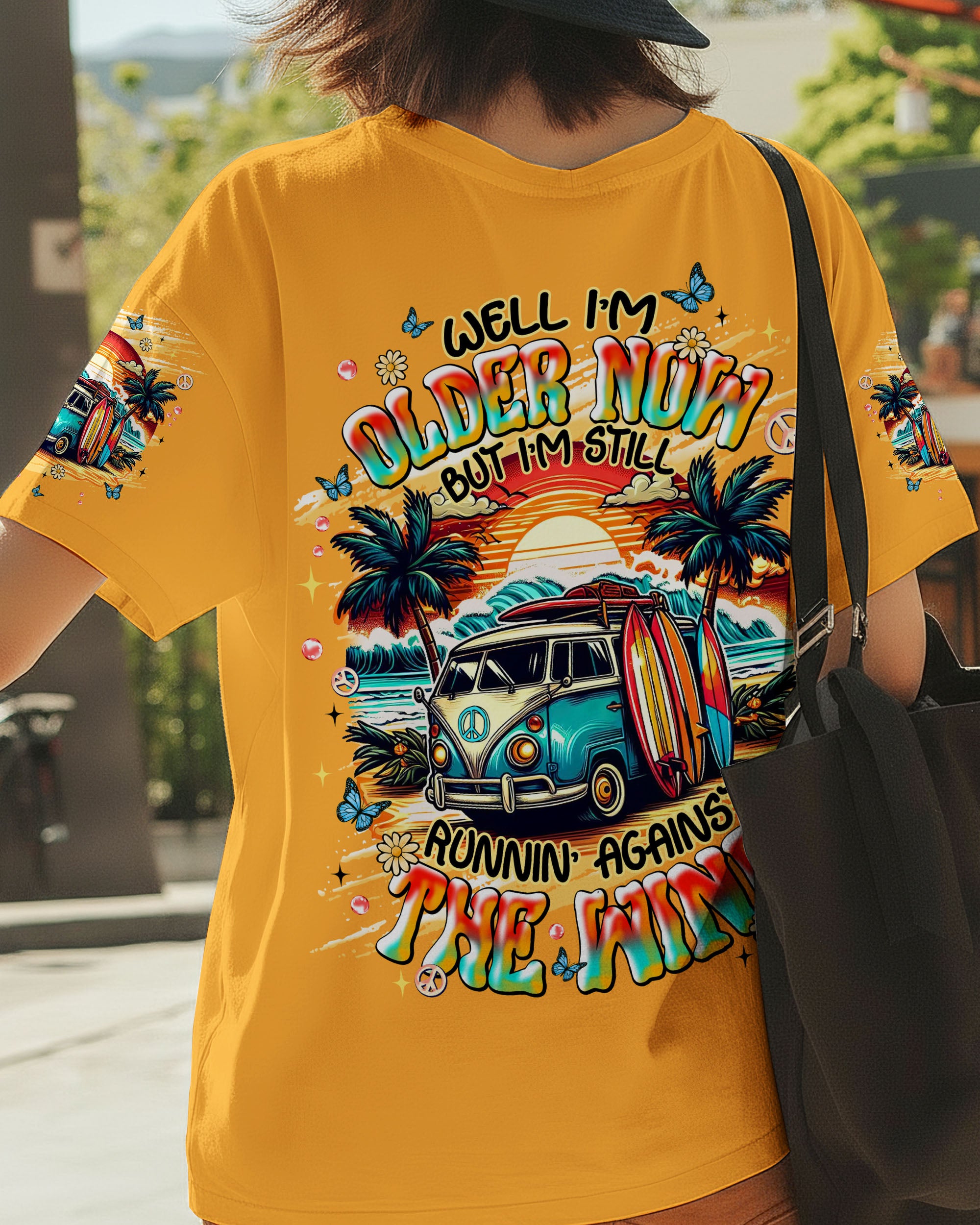 RUNNING AGAINST THE WIND BEACH BUS ALL OVER PRINT  - TLNT2611252