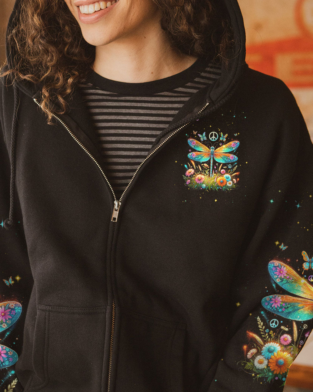 WHISPER WORDS OF WISDOM DRAGONFLY ALL OVER PRINT - TLNT2612233