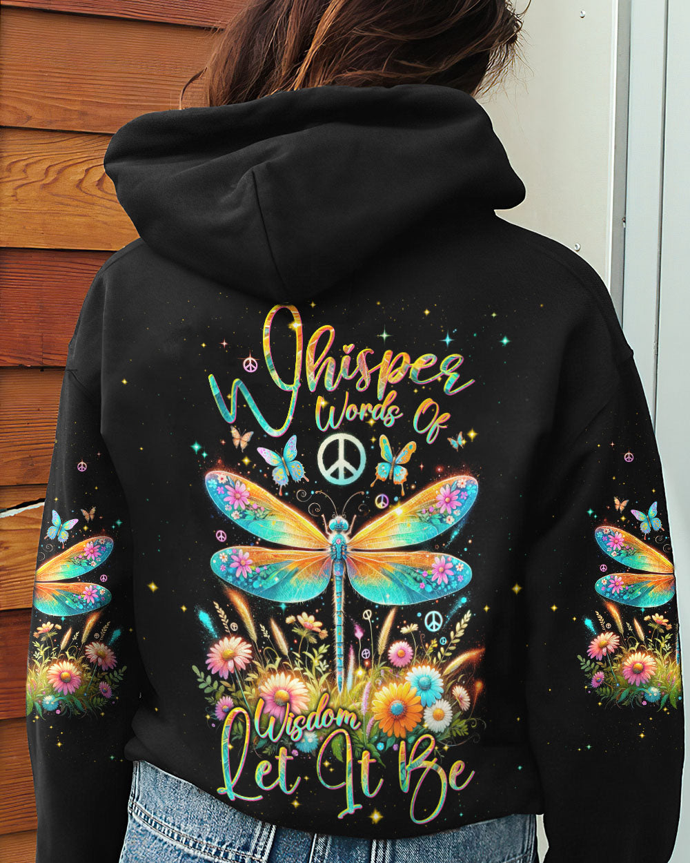 WHISPER WORDS OF WISDOM DRAGONFLY ALL OVER PRINT - TLNT2612233