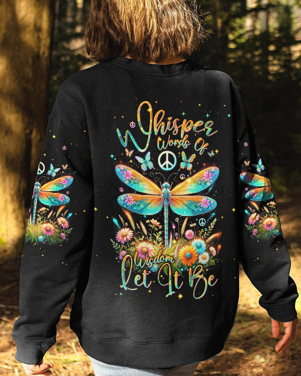 WHISPER WORDS OF WISDOM DRAGONFLY ALL OVER PRINT - TLNT2612233