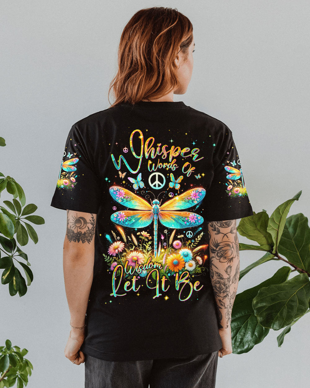 WHISPER WORDS OF WISDOM DRAGONFLY ALL OVER PRINT - TLNT2612233