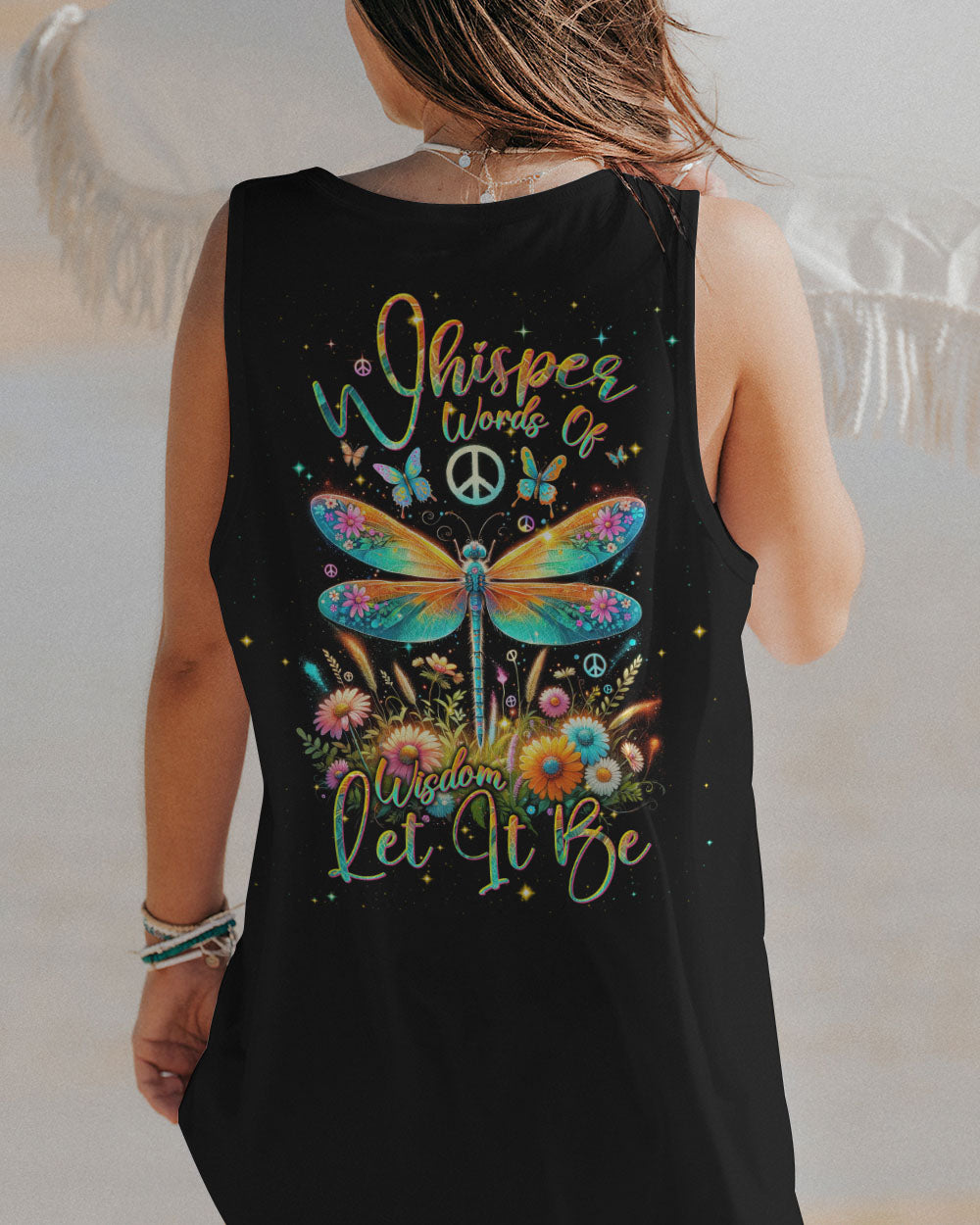 WHISPER WORDS OF WISDOM DRAGONFLY ALL OVER PRINT - TLNT2612233