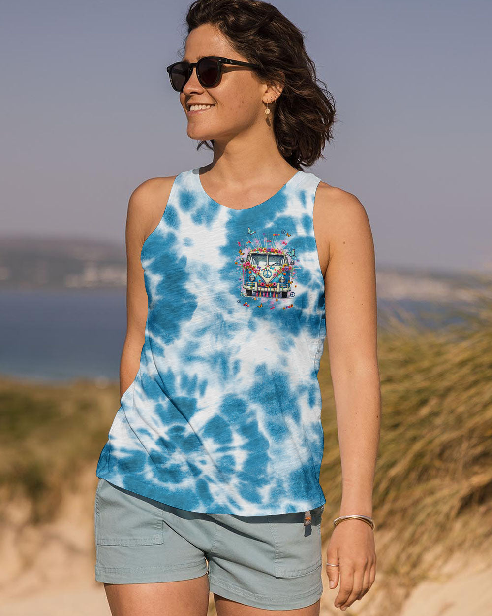RUNNING AGAINST THE WIND BUS TIE DYE ALL OVER PRINT - TLNT2612243