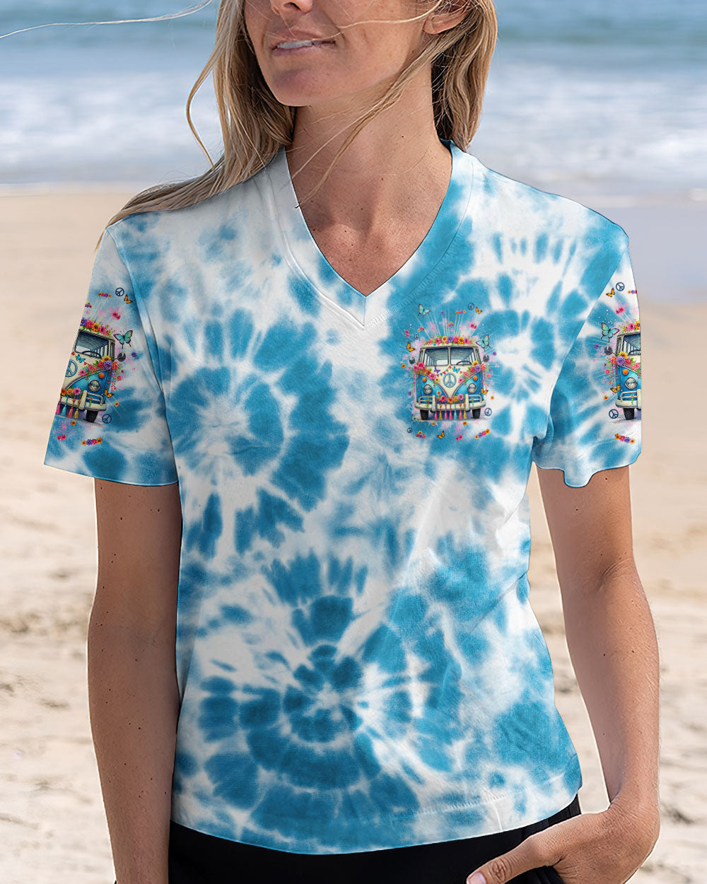 RUNNING AGAINST THE WIND BUS TIE DYE ALL OVER PRINT - TLNT2612243