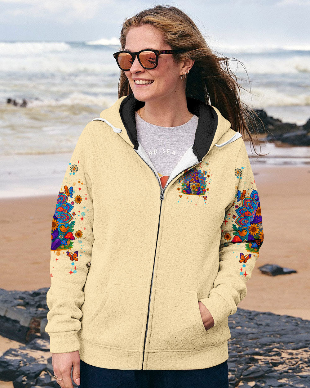 EVERY LITTLE THING IS GONNA BE ALRIGHT GNOME ALL OVER PRINT  - TLNT2705251