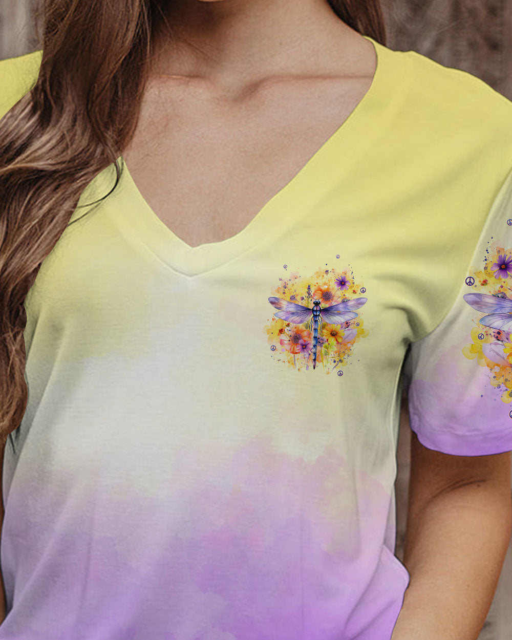 A WOMAN WHO LOVES DRAGONFLIES ALL OVER PRINT - TLNT2712233