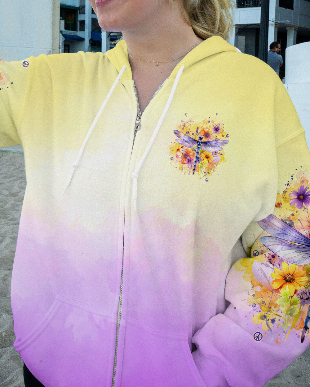 A WOMAN WHO LOVES DRAGONFLIES ALL OVER PRINT - TLNT2712233