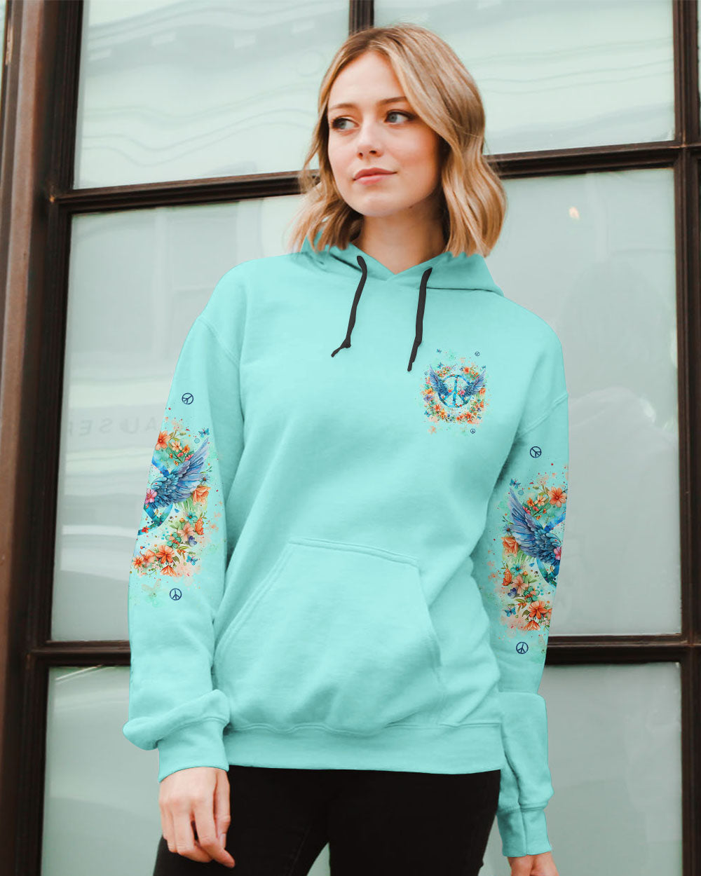 I BELIEVE THERE ARE ANGELS AMONG US WINGS ALL OVER PRINT - TLNT2712242