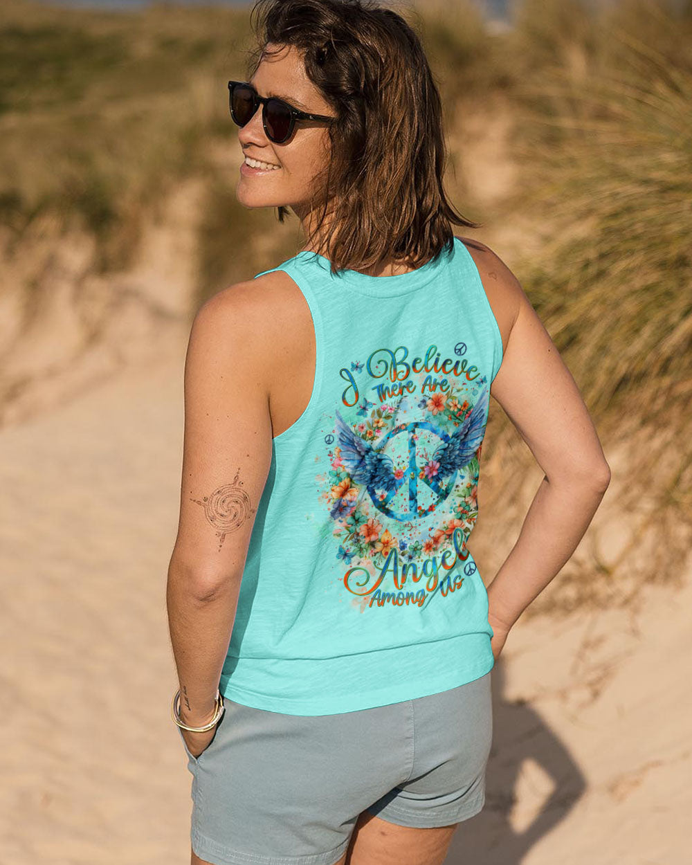 I BELIEVE THERE ARE ANGELS AMONG US WINGS ALL OVER PRINT - TLNT2712242