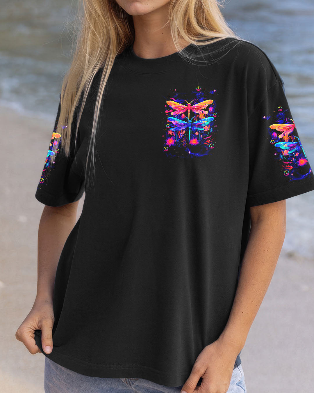 JUST BREATHE DRAGONFLY ALL OVER PRINT - TLNT2803254
