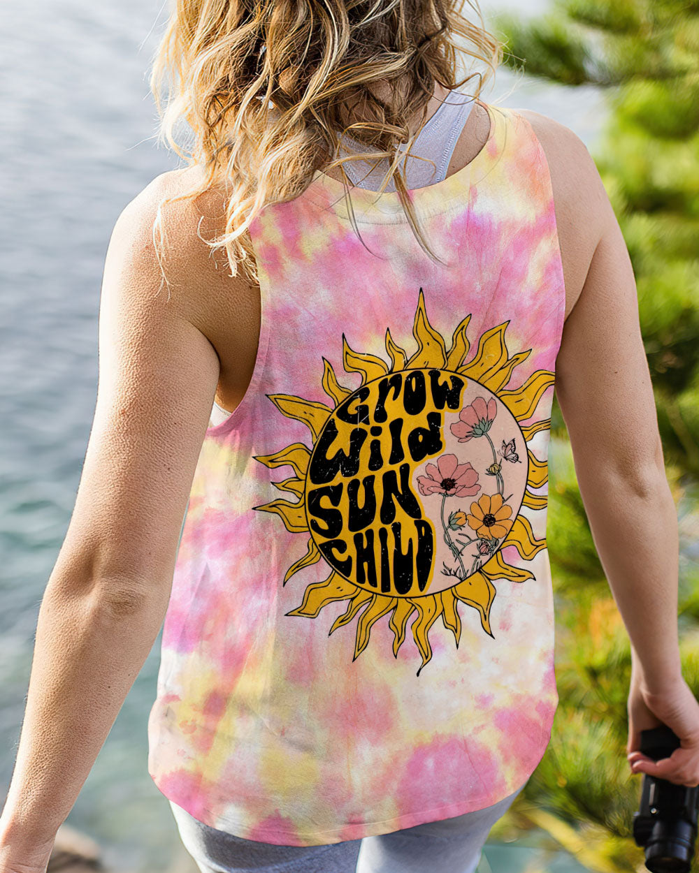 GROW WILD SUN CHILD TIE DYE ALL OVER PRINT - TLNT2806231
