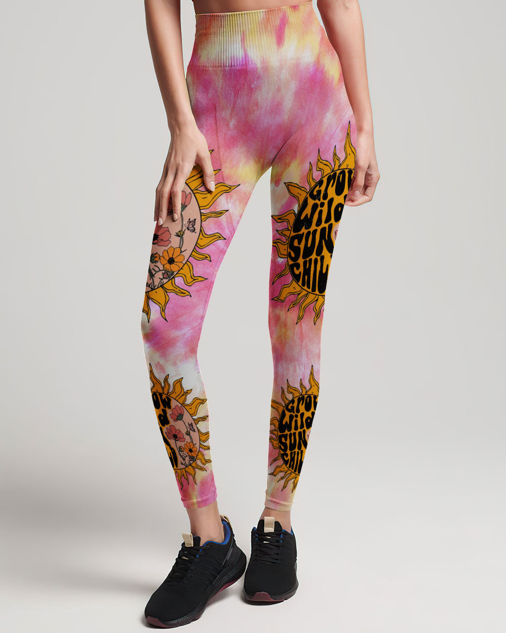 GROW WILD SUN CHILD TIE DYE ALL OVER PRINT - TLNT2806231