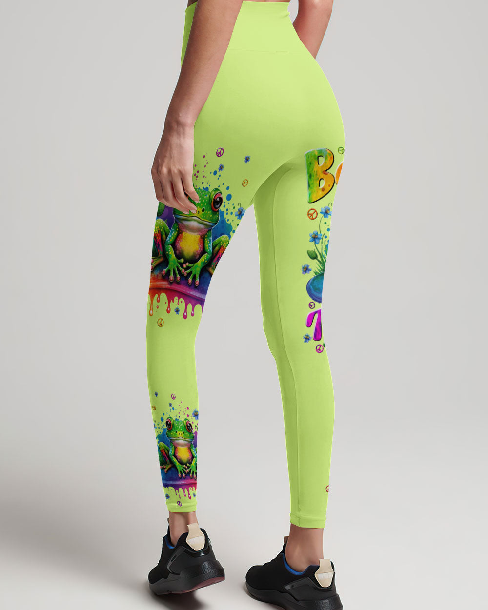 BE YOU THE WORLD WILL ADJUST FROG ALL OVER PRINT - TLNT2808234