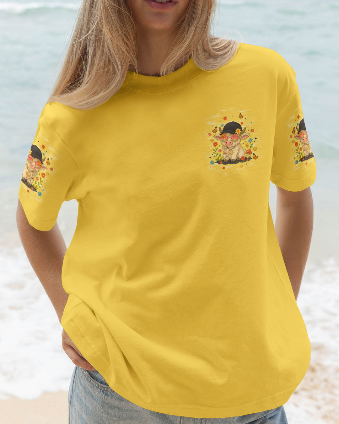 I'M NOT A HOT MESS COW ALL OVER PRINT  - TLNT2808251