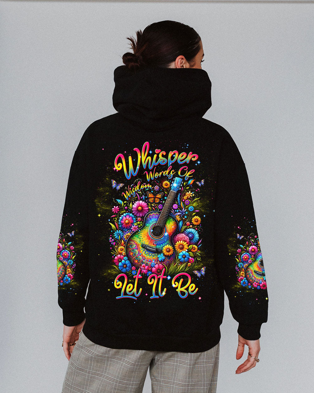 WHISPER WORDS OF WISDOM COLORFUL GUITAR ALL OVER PRINT - TLNT2812233
