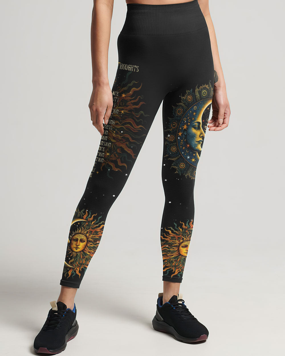 THINK HIPPIE THOUGHTS SUN AND MOON ALL OVER PRINT - TLNT2905232