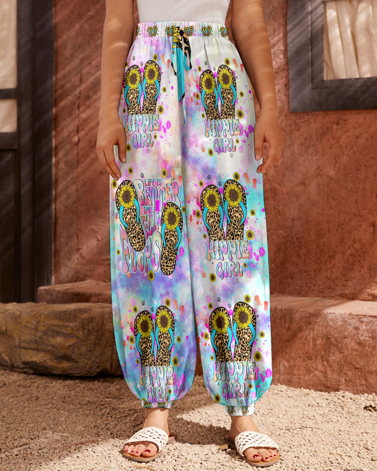 LIFE IS BETTER IN FLIP FLOPS TIE DYE ALL OVER PRINT - TLNT2908232