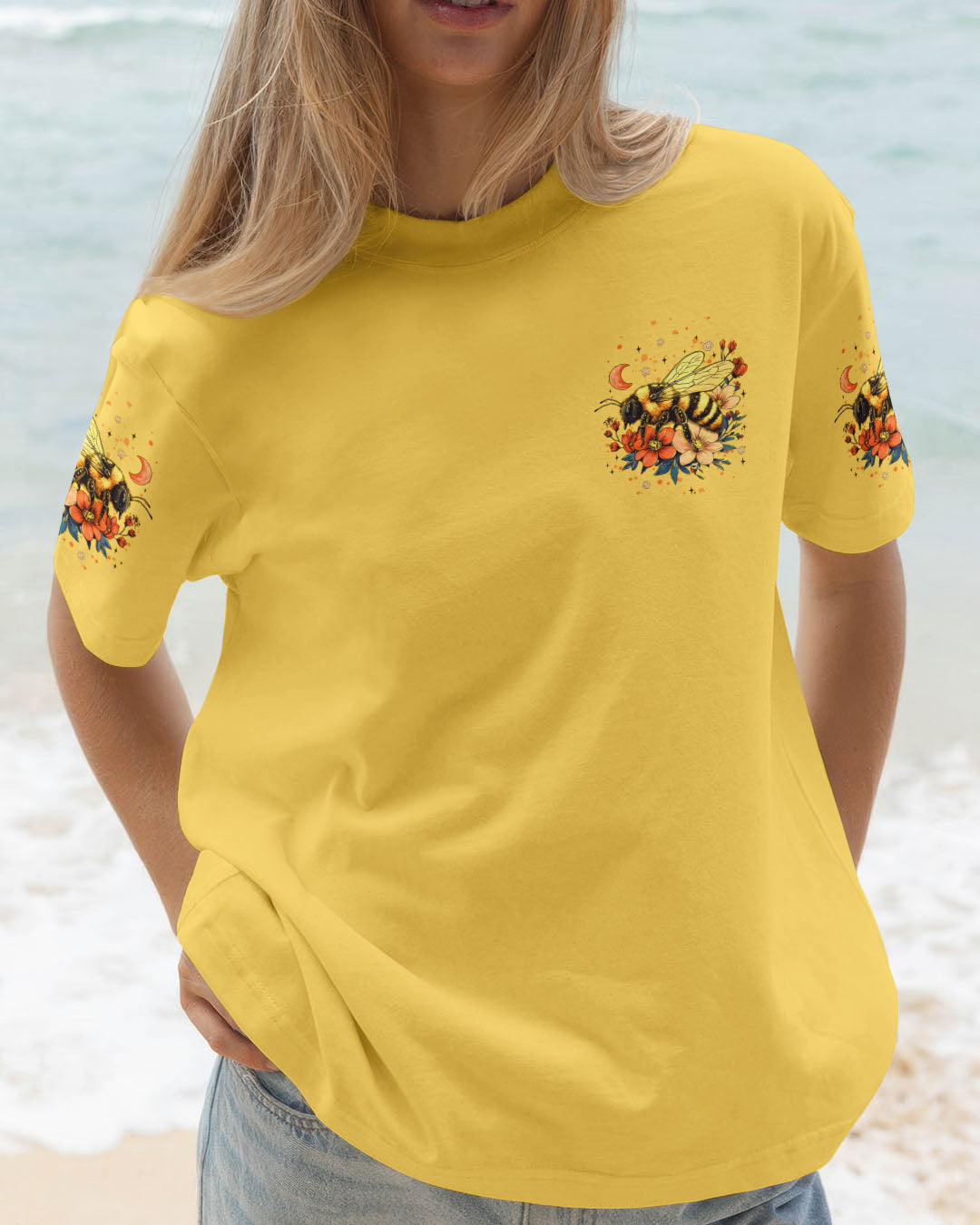 WHISPER WORDS OF WISDOM LET IT BEE  ALL OVER PRINT  - TLNT2910253