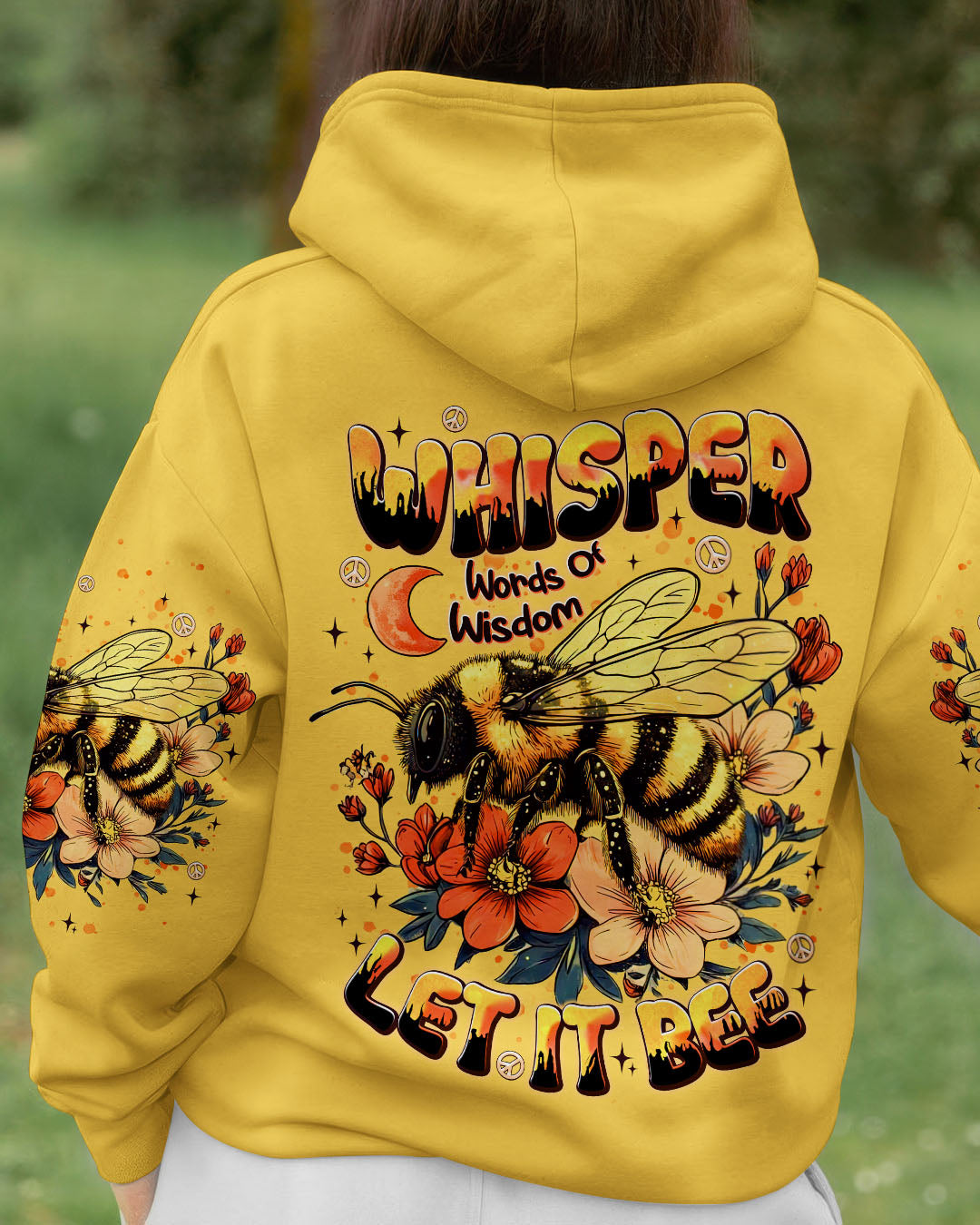 WHISPER WORDS OF WISDOM LET IT BEE  ALL OVER PRINT  - TLNT2910253