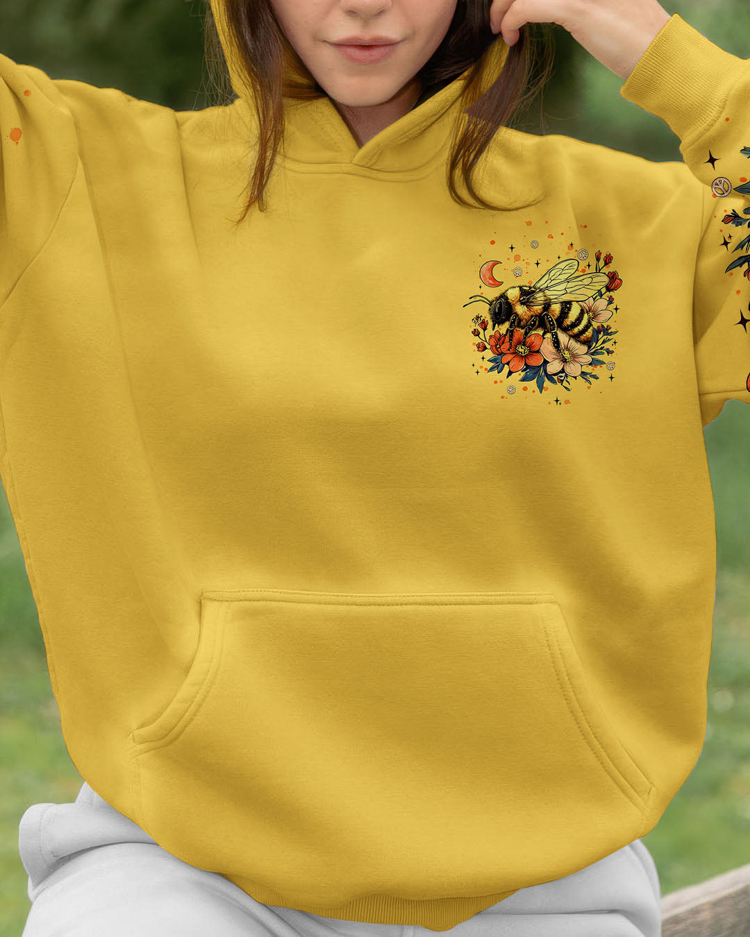 WHISPER WORDS OF WISDOM LET IT BEE  ALL OVER PRINT  - TLNT2910253