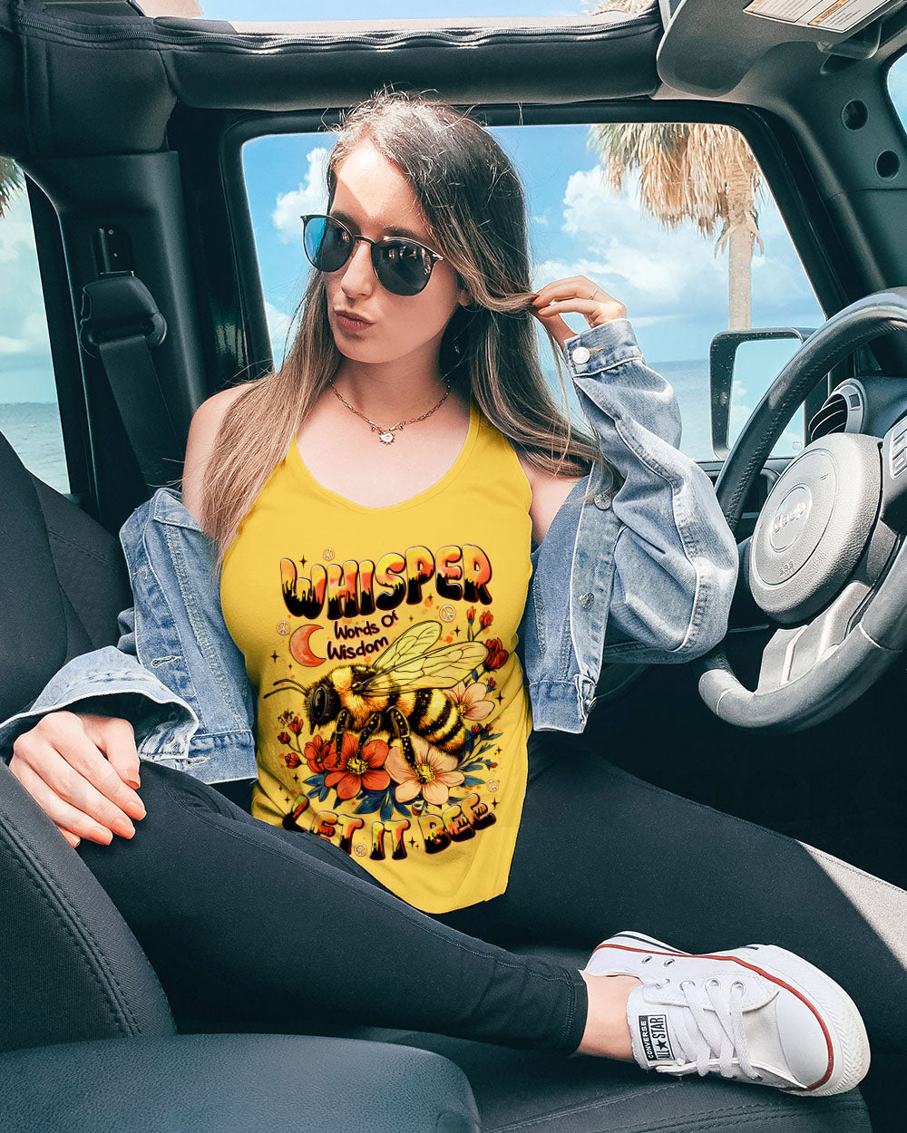 WHISPER WORDS OF WISDOM LET IT BEE  ALL OVER PRINT  - TLNT2910253