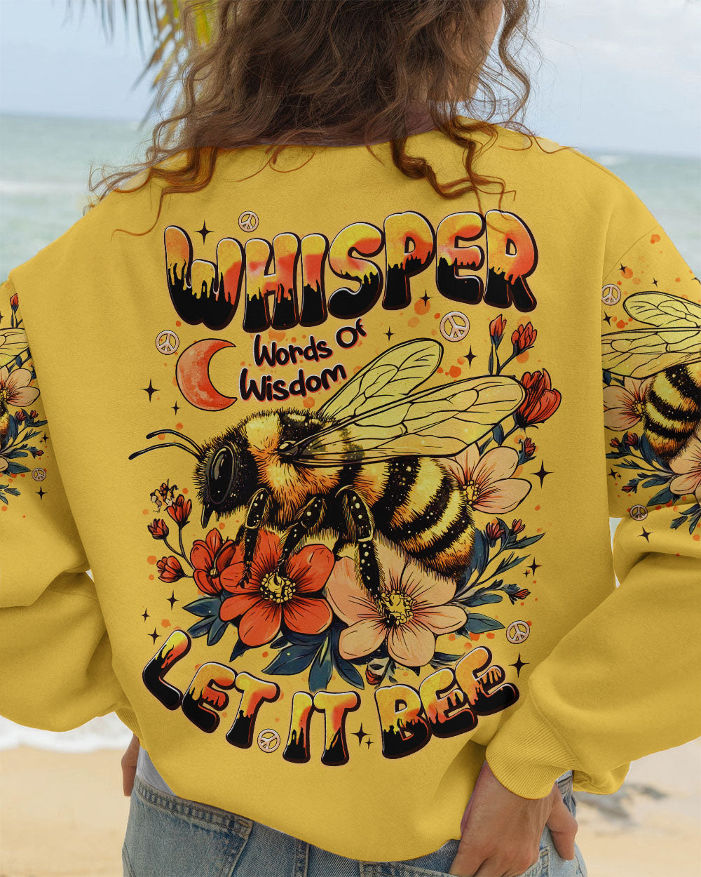 WHISPER WORDS OF WISDOM LET IT BEE  ALL OVER PRINT  - TLNT2910253