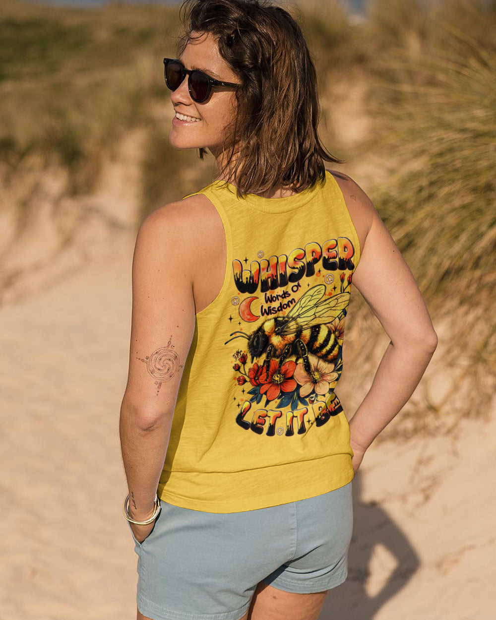 WHISPER WORDS OF WISDOM LET IT BEE  ALL OVER PRINT  - TLNT2910253
