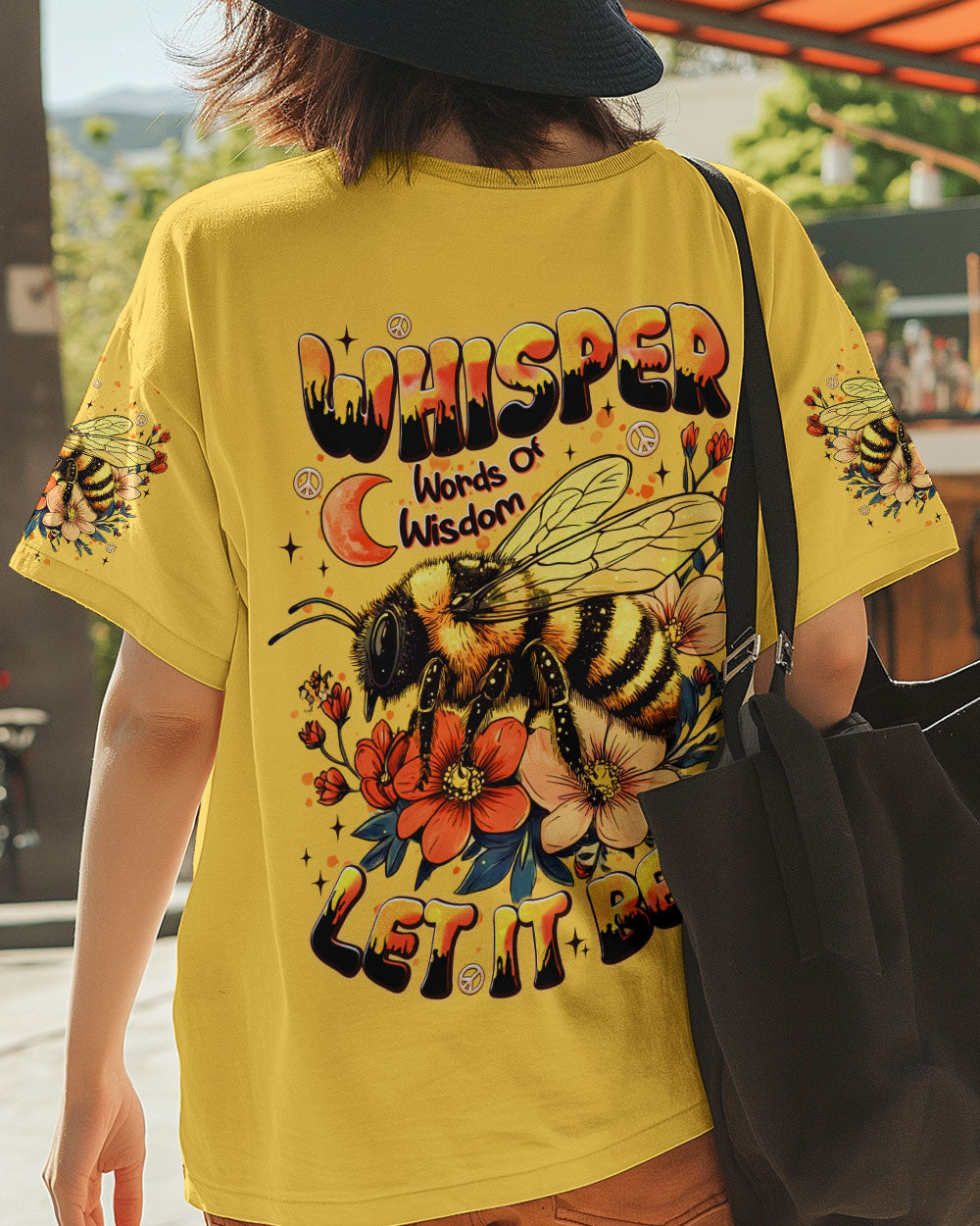 WHISPER WORDS OF WISDOM LET IT BEE  ALL OVER PRINT  - TLNT2910253