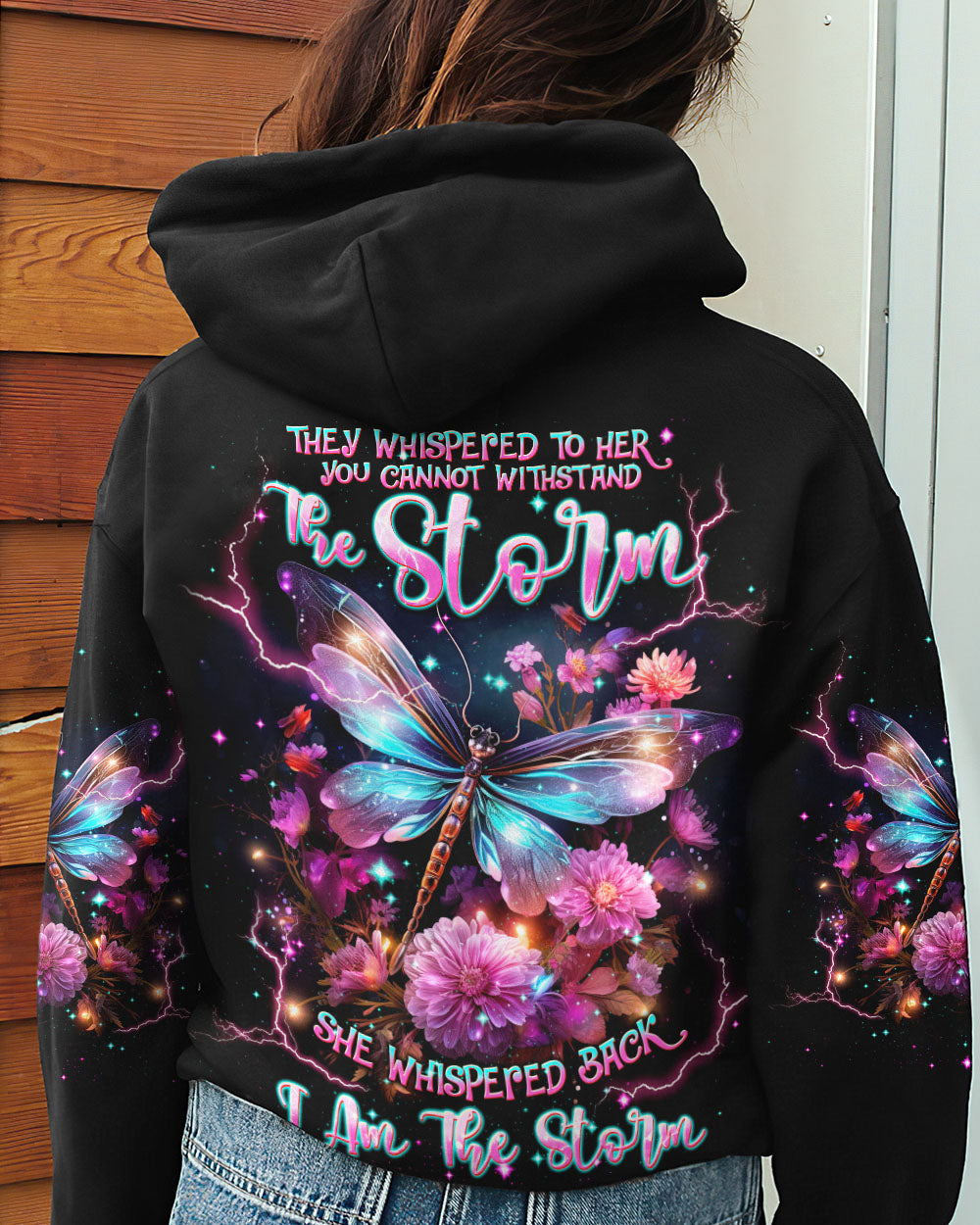 I AM THE STORM DRAGONFLY ALL OVER PRINT - TLNT2912231