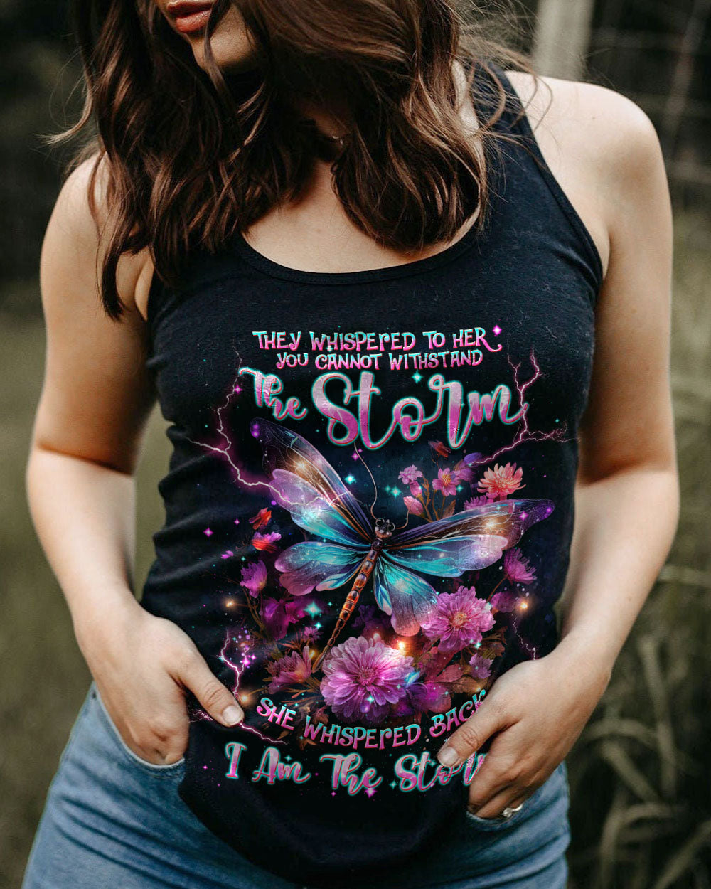 I AM THE STORM DRAGONFLY ALL OVER PRINT - TLNT2912231