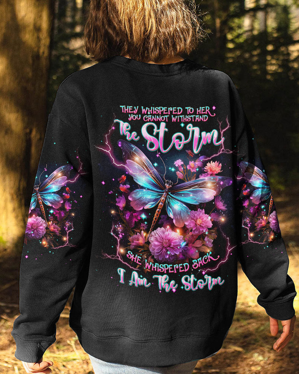 I AM THE STORM DRAGONFLY ALL OVER PRINT - TLNT2912231