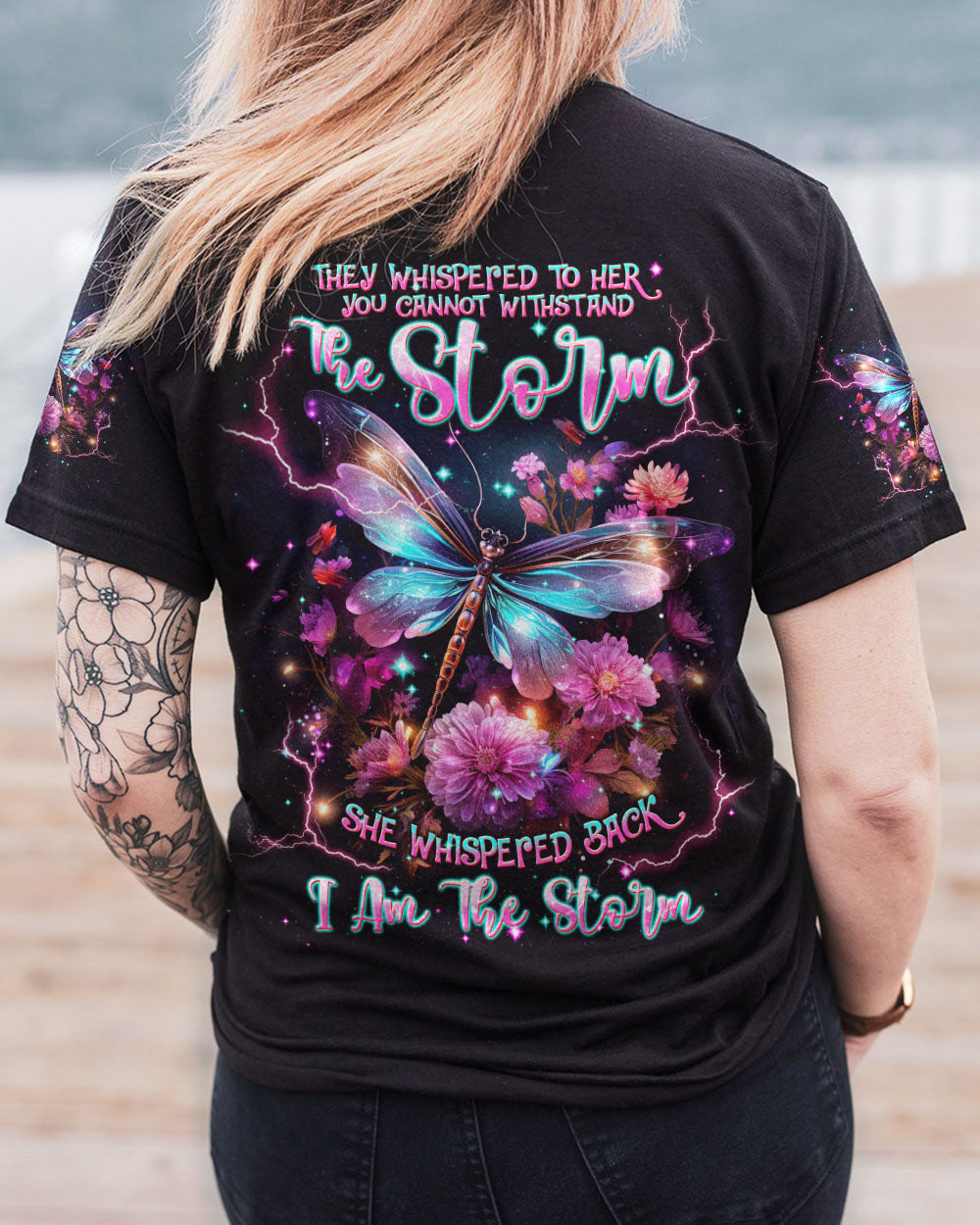 I AM THE STORM DRAGONFLY ALL OVER PRINT - TLNT2912231