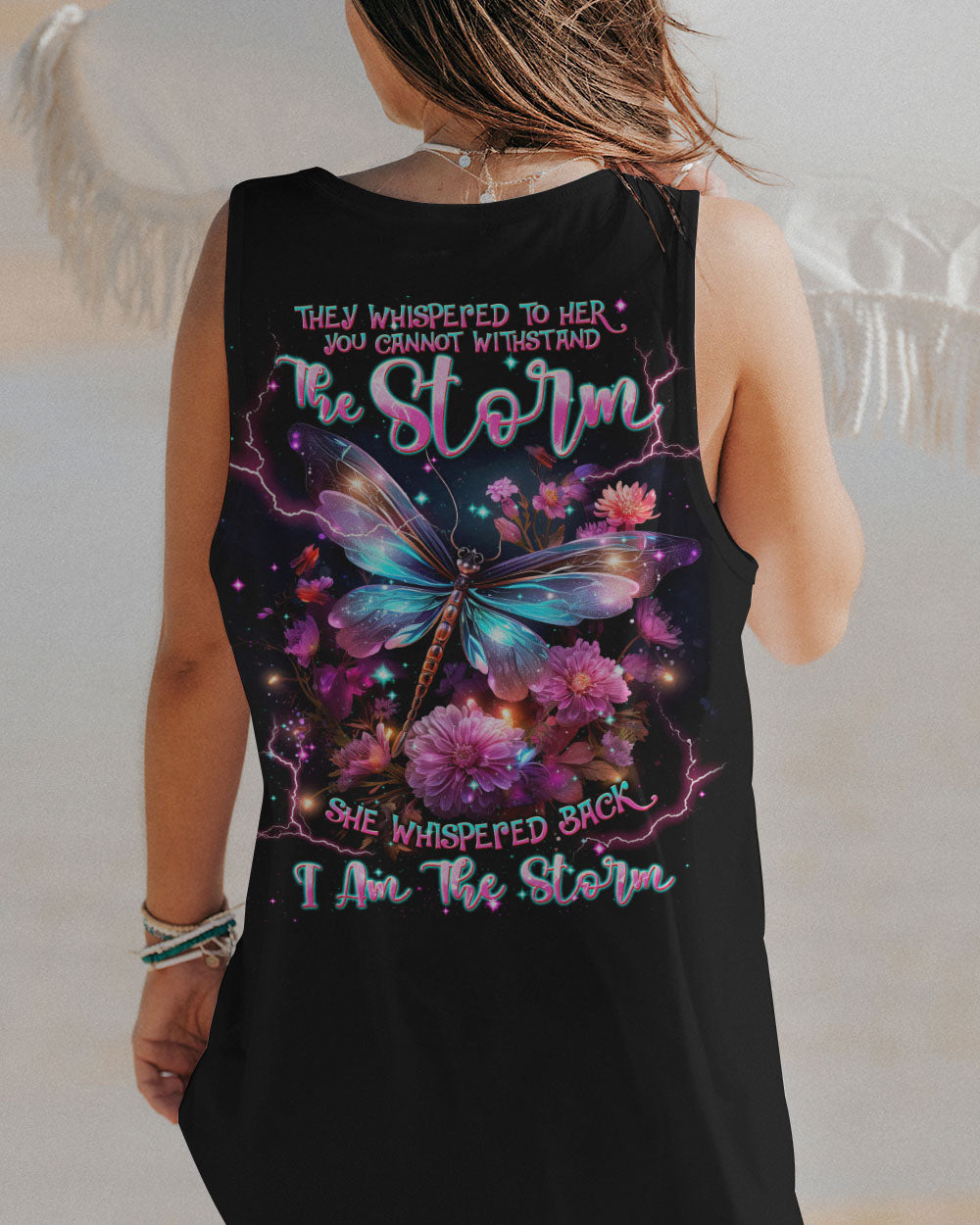 I AM THE STORM DRAGONFLY ALL OVER PRINT - TLNT2912231