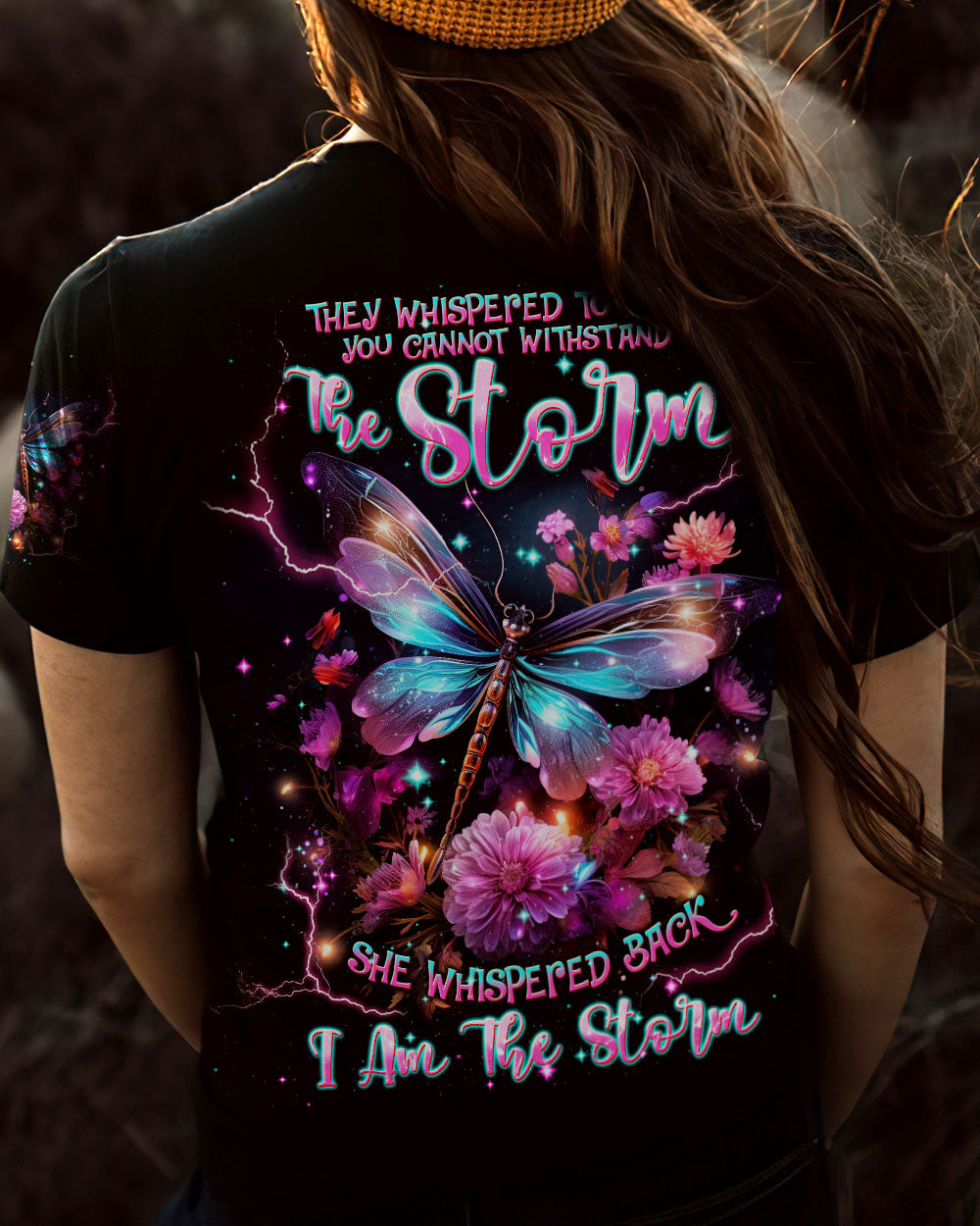 I AM THE STORM DRAGONFLY ALL OVER PRINT - TLNT2912231