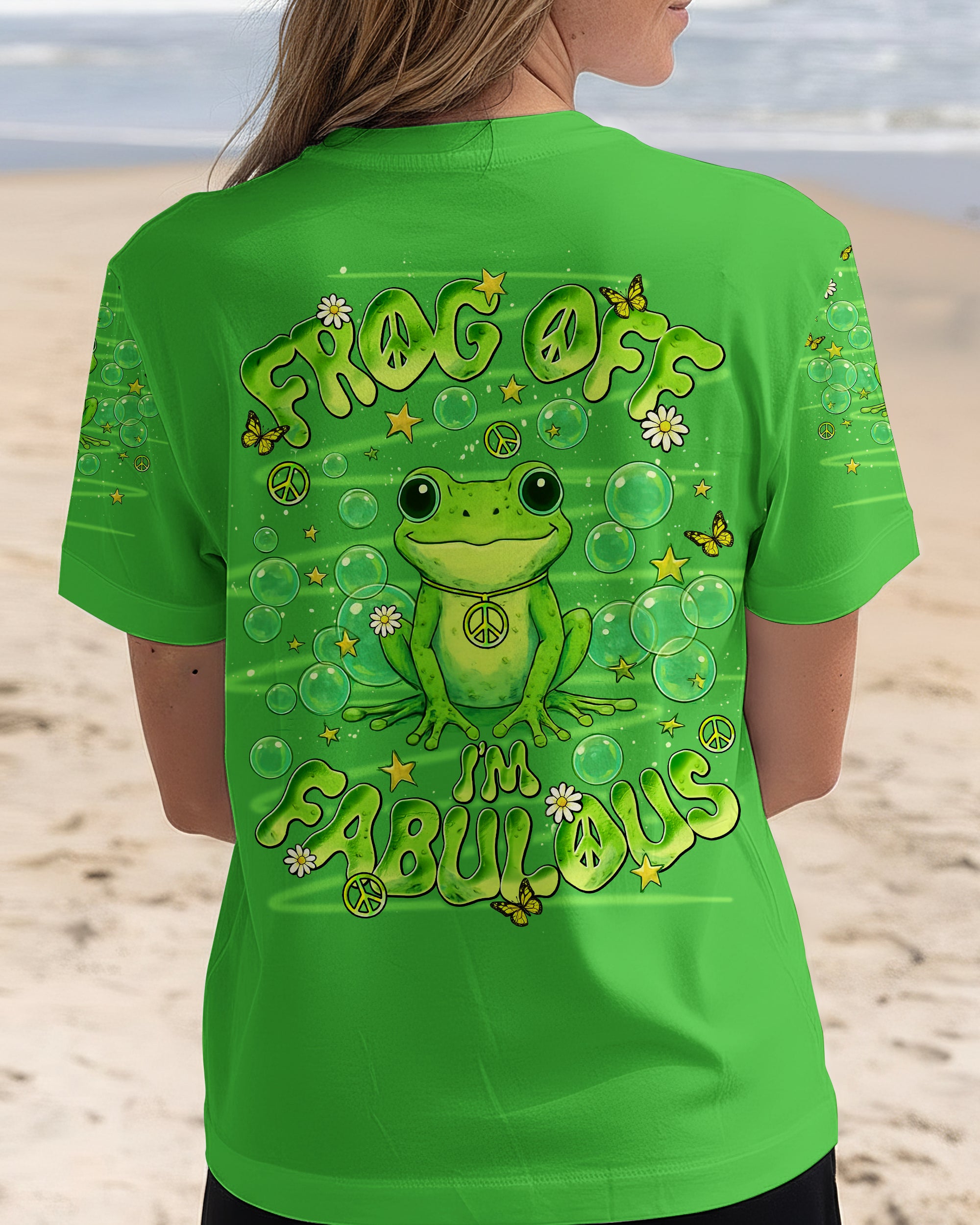 FROG OFF I'M FABULOUS ALL OVER PRINT - TLNT2912251