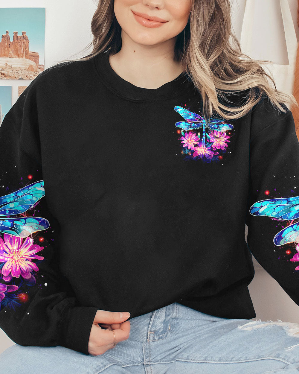I AM THE DRAGONFLY RISING ALL OVER PRINT - TLNT3006234