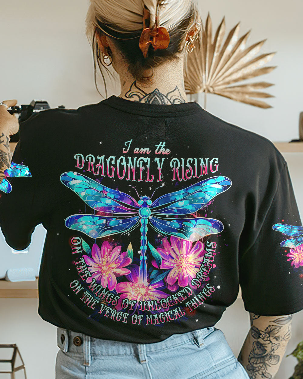 I AM THE DRAGONFLY RISING ALL OVER PRINT - TLNT3006234