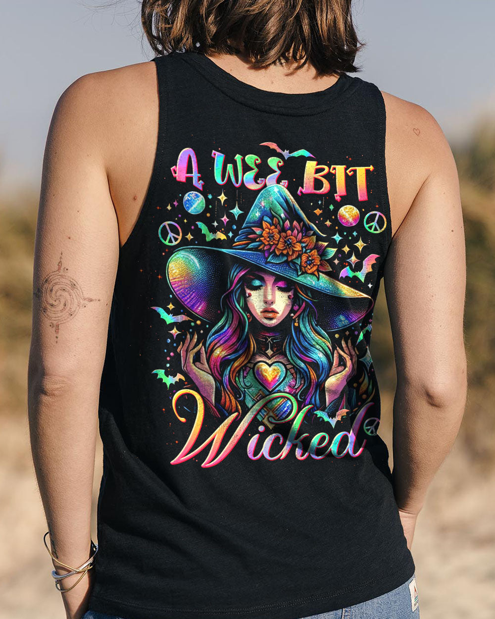 A WEE BIT WICKED HALLOWEEN ALL OVER PRINT - TLNT3006253