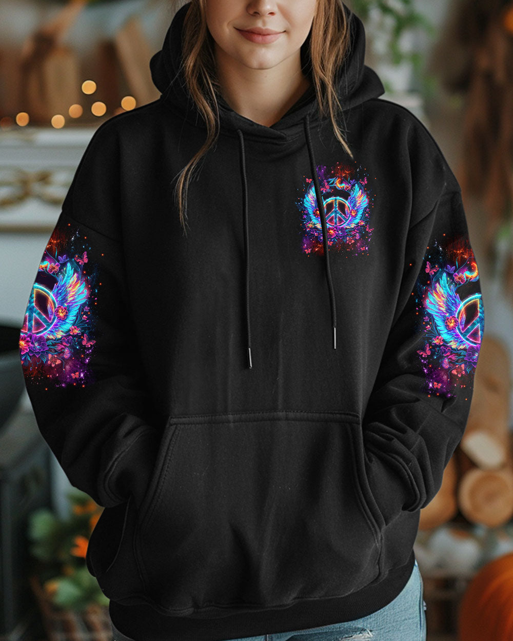 I BELIEVE THERE ARE ANGELS AMONG US WINGS ALL OVER PRINT - TLNT3112242