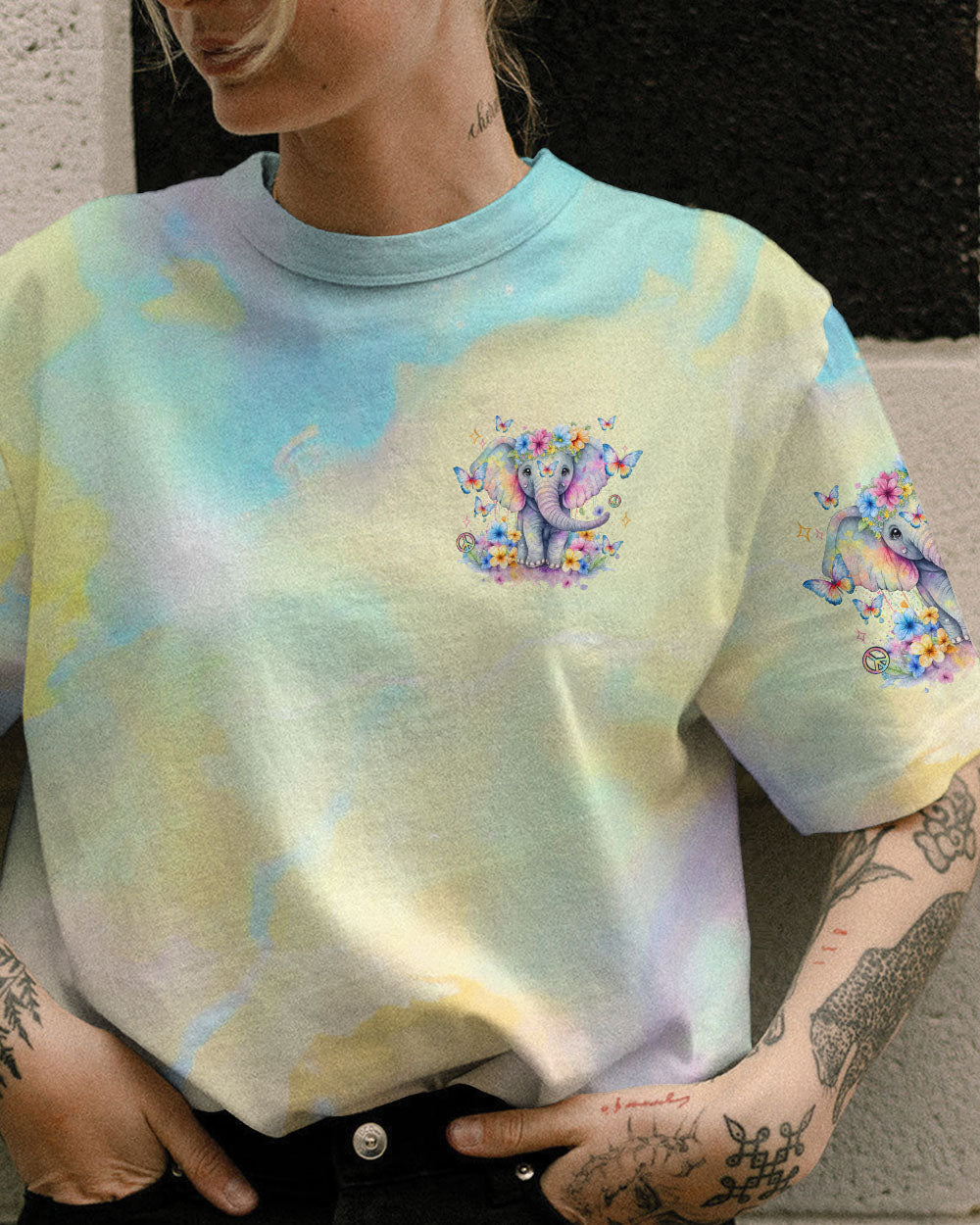 BE YOURSELF ELEPHANT ALL OVER PRINT - TLNZ0103243