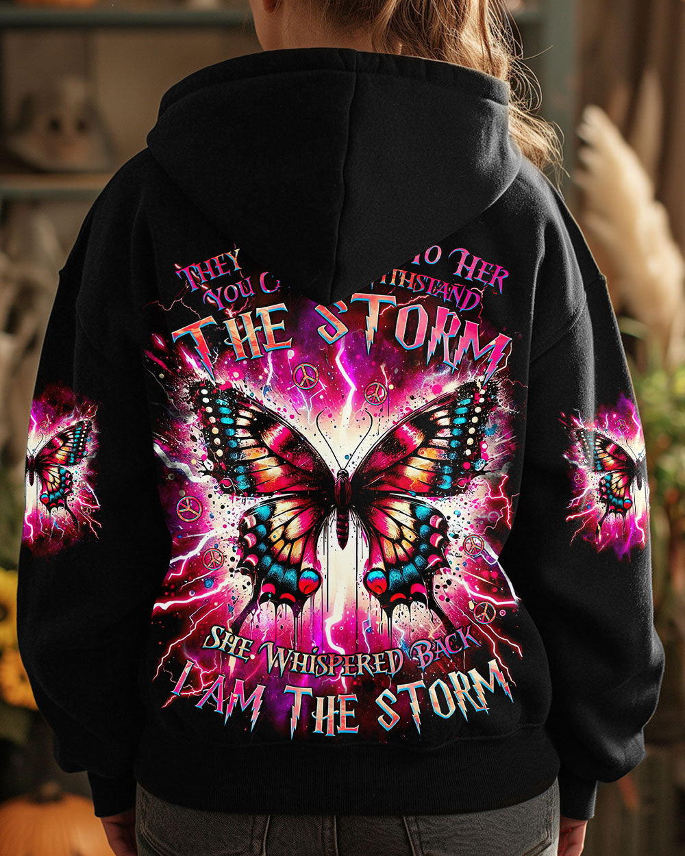 I AM THE STORM BUTTERFLY ALL OVER PRINT - TLNZ0110244
