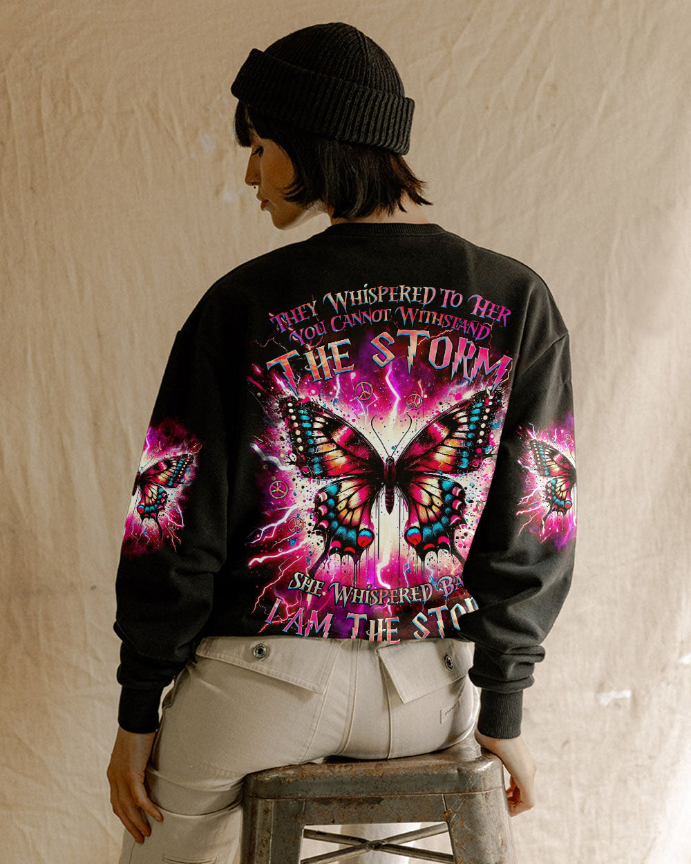 I AM THE STORM BUTTERFLY ALL OVER PRINT - TLNZ0110244