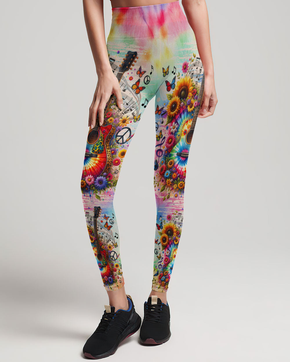 WHISPER WORDS OF WISDOM LEOPARD GUITAR ALL OVER PRINT - TLNZ0112231