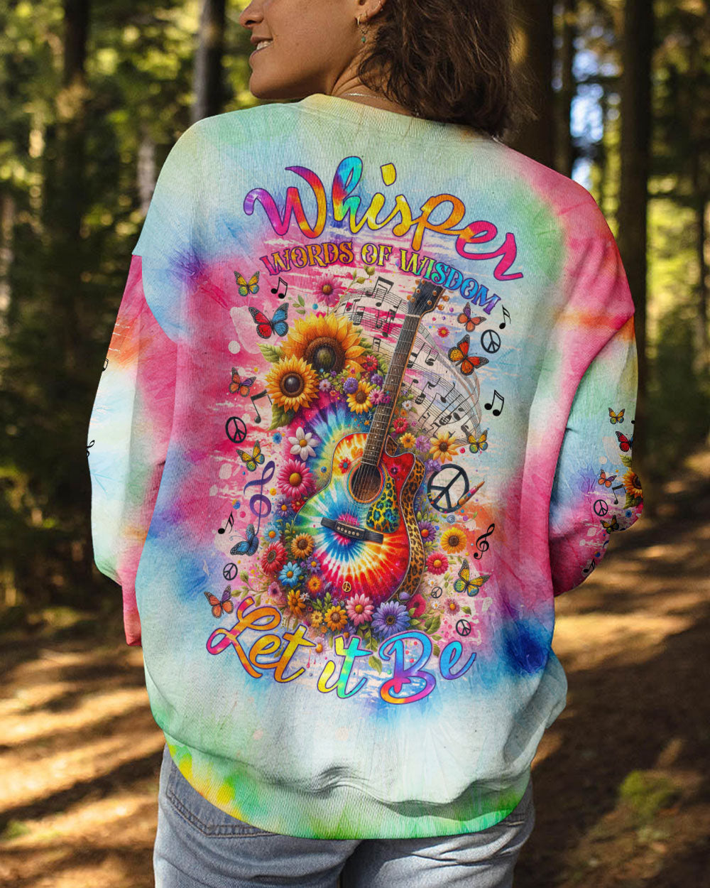 WHISPER WORDS OF WISDOM LEOPARD GUITAR ALL OVER PRINT - TLNZ0112231