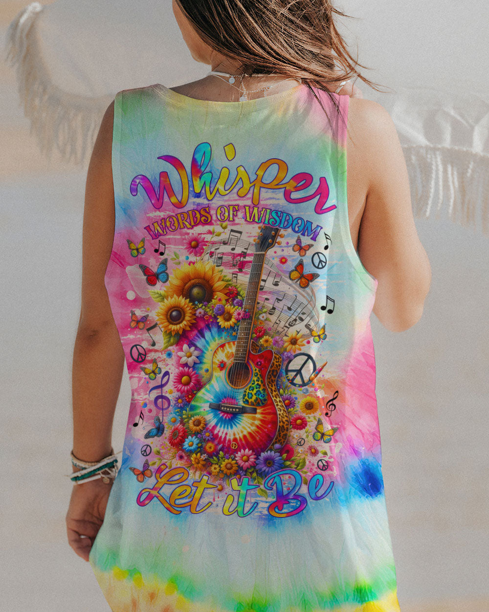 WHISPER WORDS OF WISDOM LEOPARD GUITAR ALL OVER PRINT - TLNZ0112231