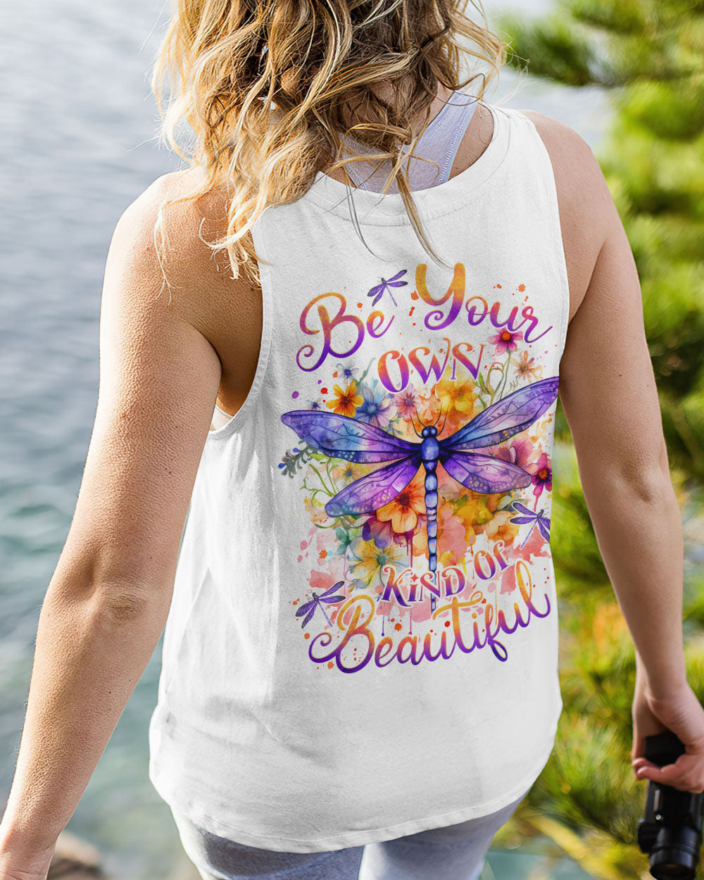 BE YOUR OWN KIND OF BEAUTIFUL DRAGONFLY ALL OVER PRINT - TLNZ0201244