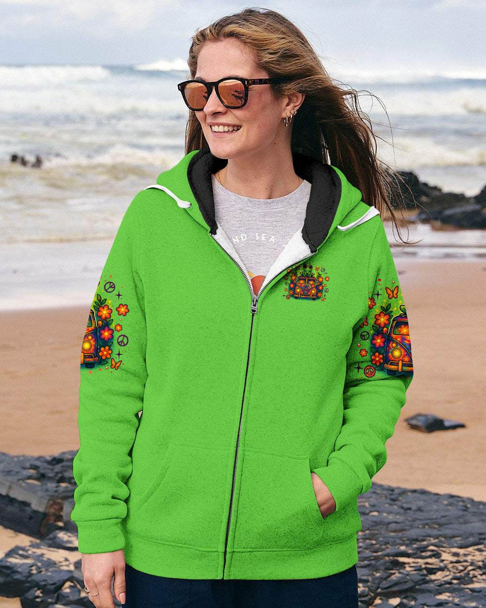 BE KIND FROG BUS ALL OVER PRINT - TLNZ0206253