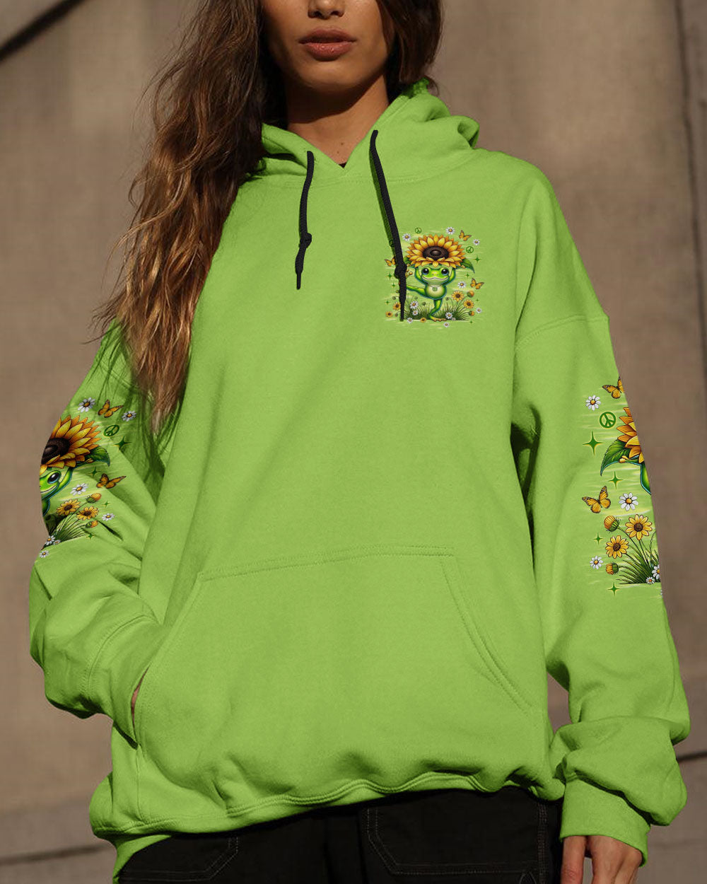 DON'T WORRY BE HOPPY FROG ALL OVER PRINT - TLNZ0207251
