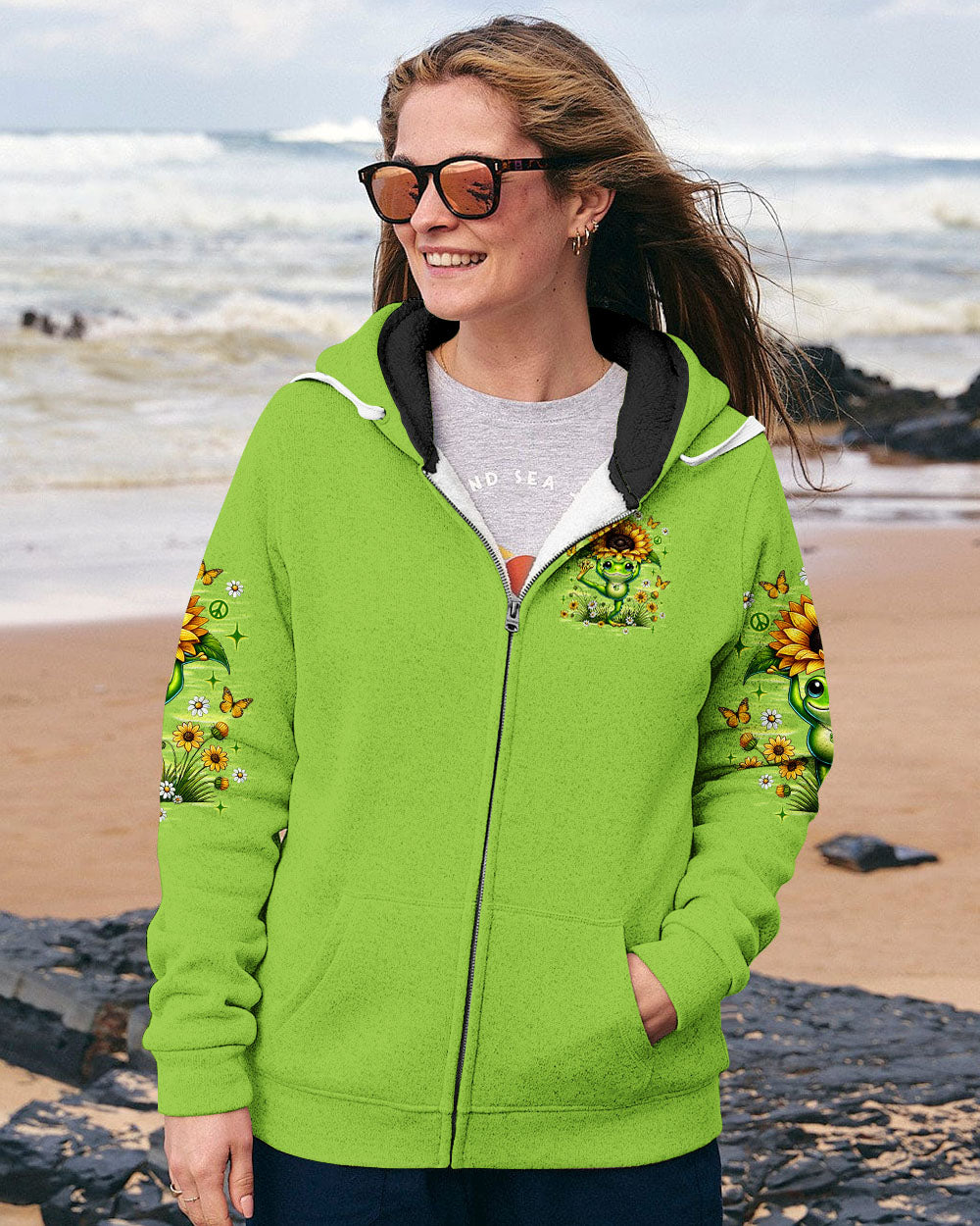 DON'T WORRY BE HOPPY FROG ALL OVER PRINT - TLNZ0207251