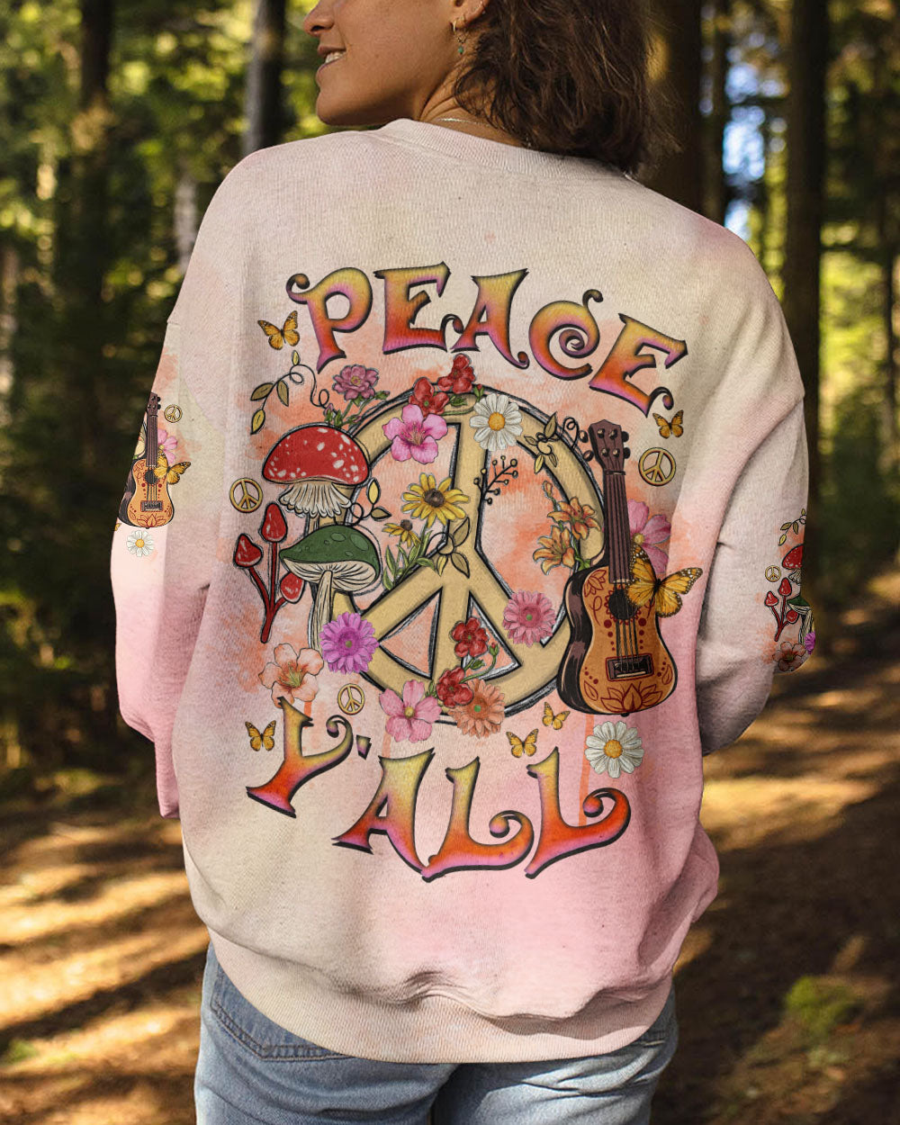 PEACE Y'ALL ALL OVER PRINT - TLNZ0210243